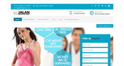 Desktop Screenshot of jalanhealthcare.com