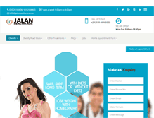 Tablet Screenshot of jalanhealthcare.com